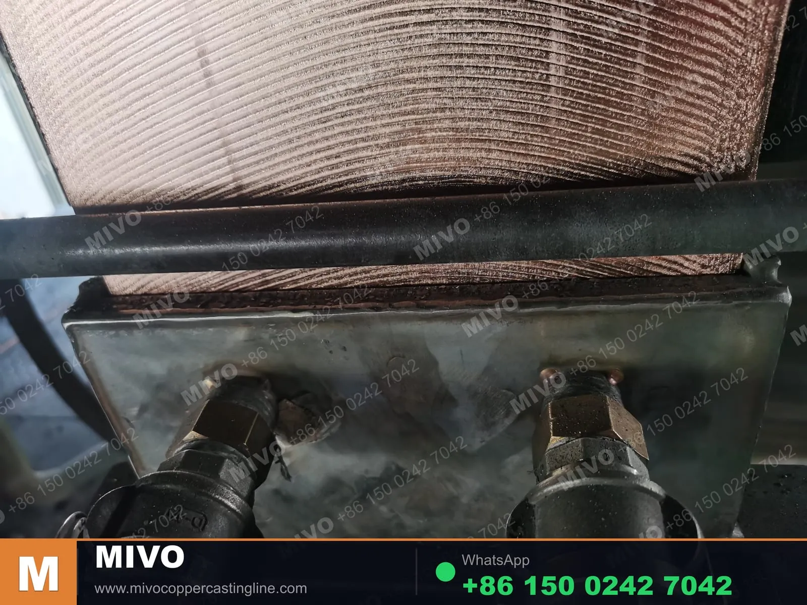 Copper busbar coil — finished product